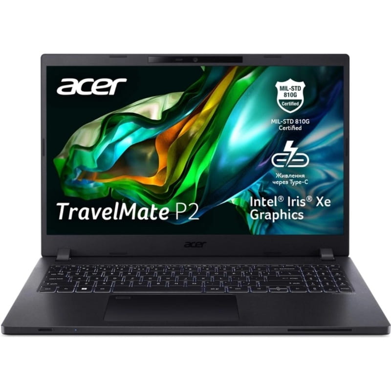 Ноутбук Acer TravelMate P2 16 TMP216-51 (NX.B1BEU.005) Shale Black