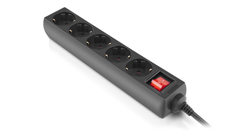 Фильтр питания REAL-EL RS-Protect M 10м Black