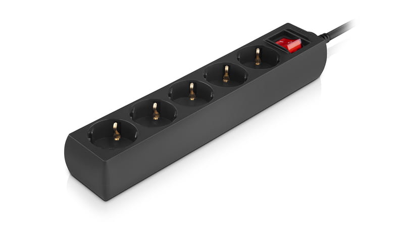 Фильтр питания REAL-EL RS-Protect M 10м Black