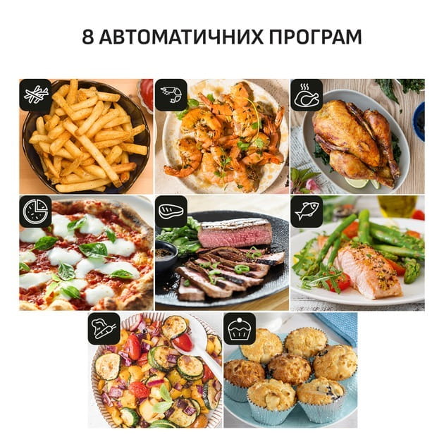 Мультипечь Tefal Easy Fry Mega EY855BE0