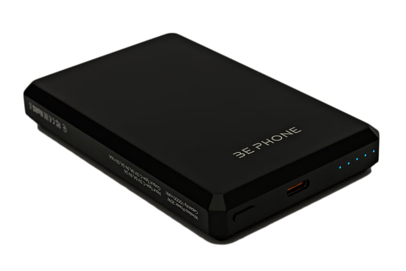 Универсальная мобильная батарея BePhone K6 10000 mAh MagSafe Black 15W (BP-K6-BK)