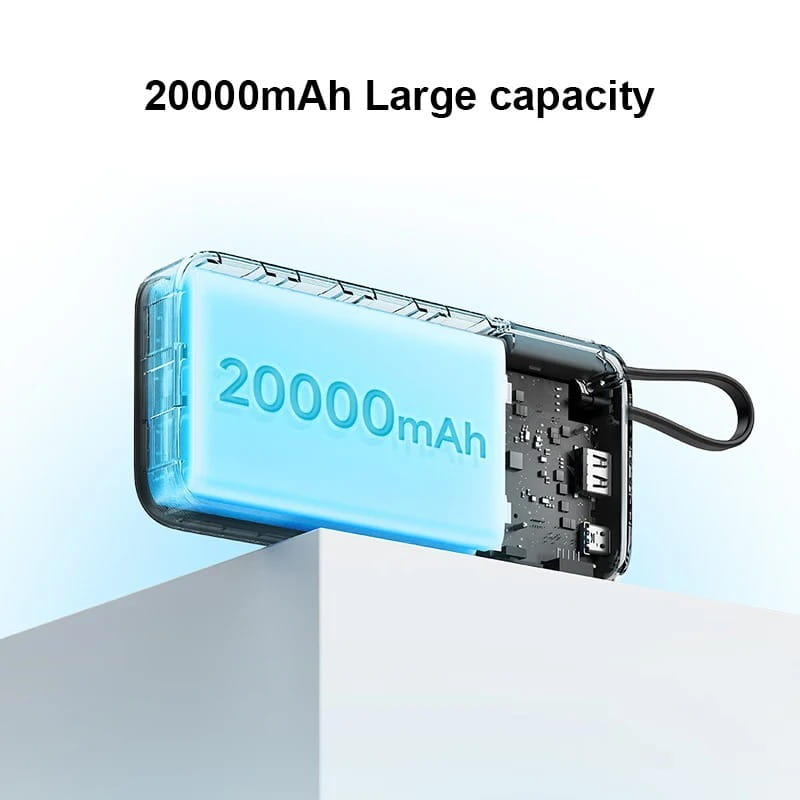 Універсальна мобільна батарея CUKTECH PB200N 20000mAh 55W White (PB200N White)