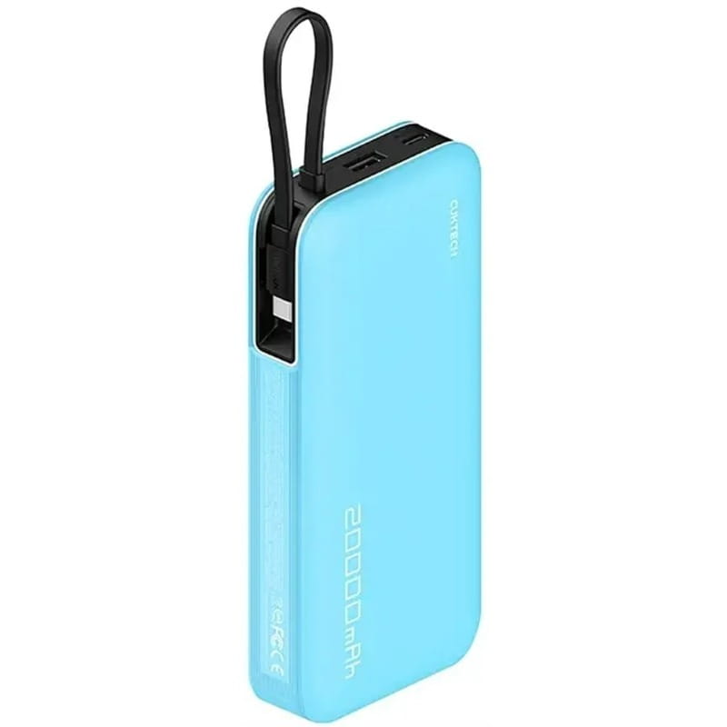 Универсальная мобильная батарея CUKTECH PB200N 20000mAh 55W Blue (PB200N Blue)