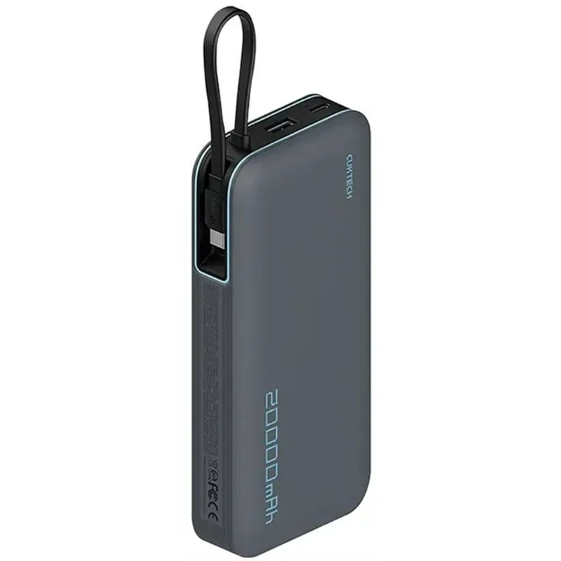 Універсальна мобільна батарея CUKTECH PB200N 20000mAh 55W Gray (PB200N Gray)