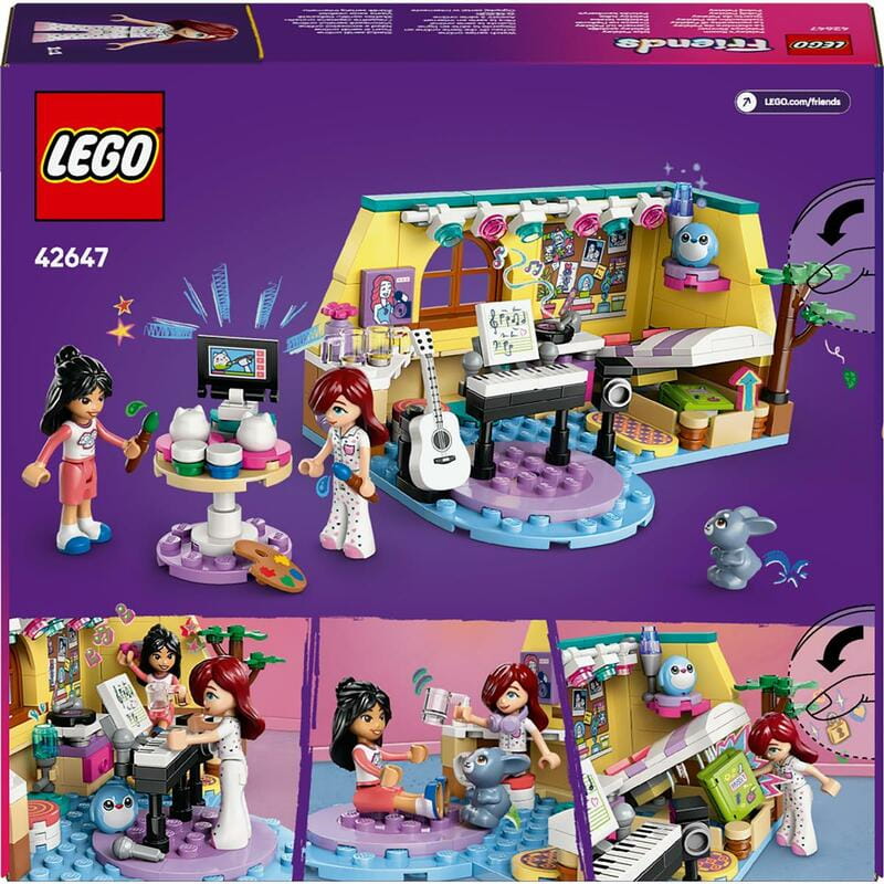 Конструктор LEGO Friends Кімната Пейслі (42647)