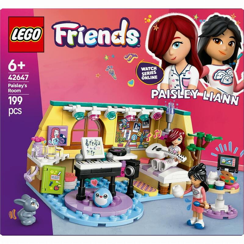 Конструктор LEGO Friends Комната Пейсли (42647)