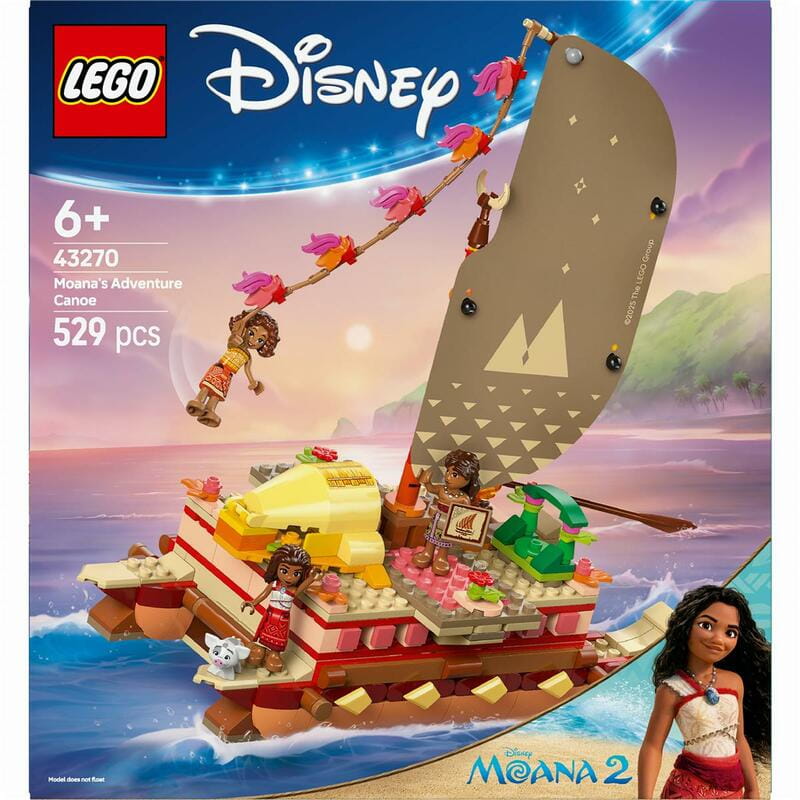 Конструктор LEGO Disney Princess Пригодницьке каное Ваяни (43270)