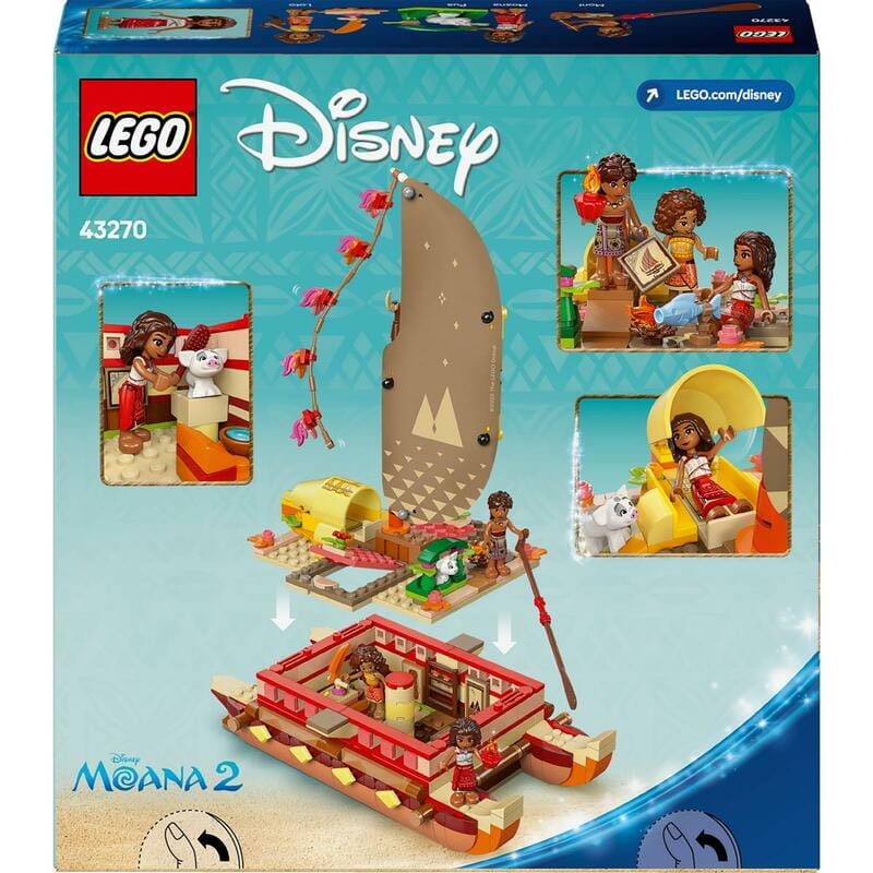 Конструктор LEGO Disney Princess Пригодницьке каное Ваяни (43270)