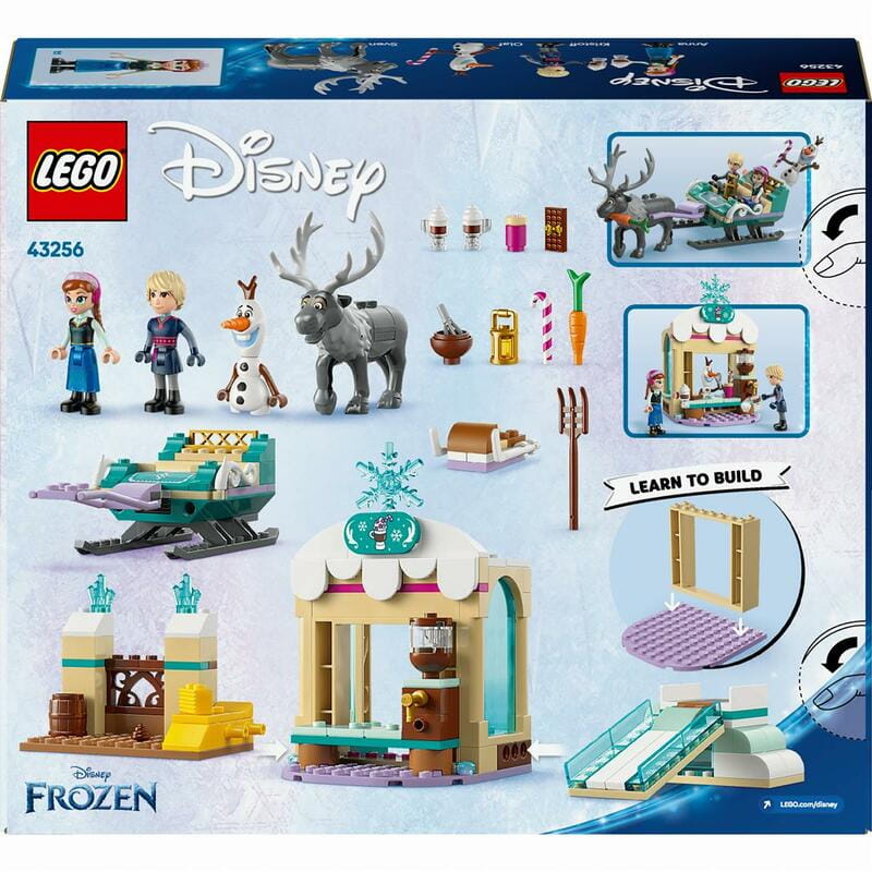 Конструктор LEGO Disney Приключения Анны на санях (43256)