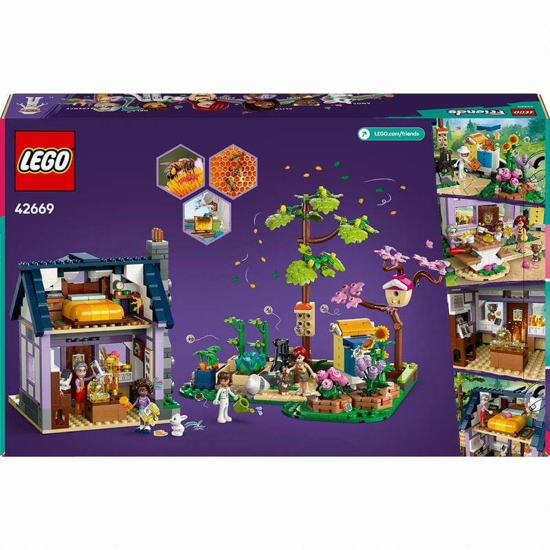 Конструктор LEGO Friends Домик и цветник пчеловодов (42669)