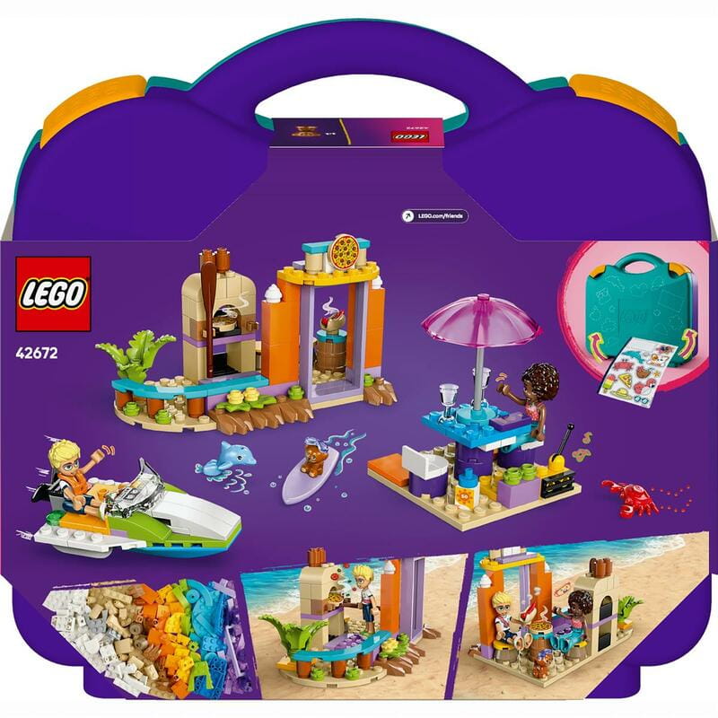 Конструктор LEGO Friends Творческий чемодан для путешествий и отдыха на пляже (42672)