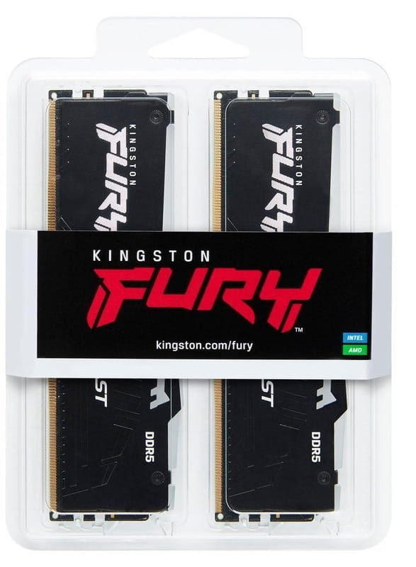 Модуль пам`яті DDR5 2x16GB/6000 Kingston Fury Beast RGB (KF560C36BBE2AK2-32)