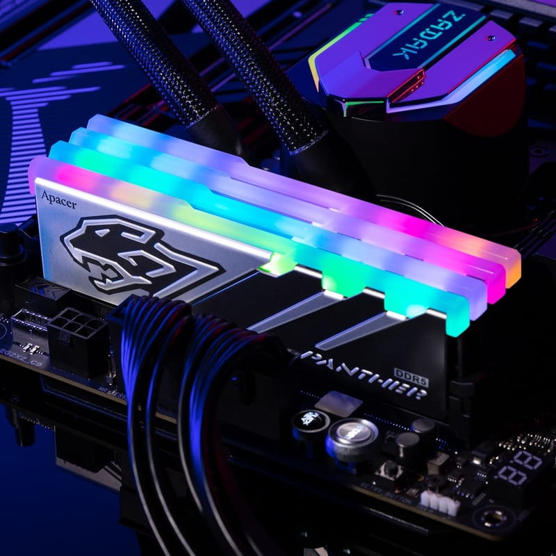 Модуль памяти DDR5 2x16GB/5600 Apacer Panther RGB (AH5U32G56C5229BAA-2)