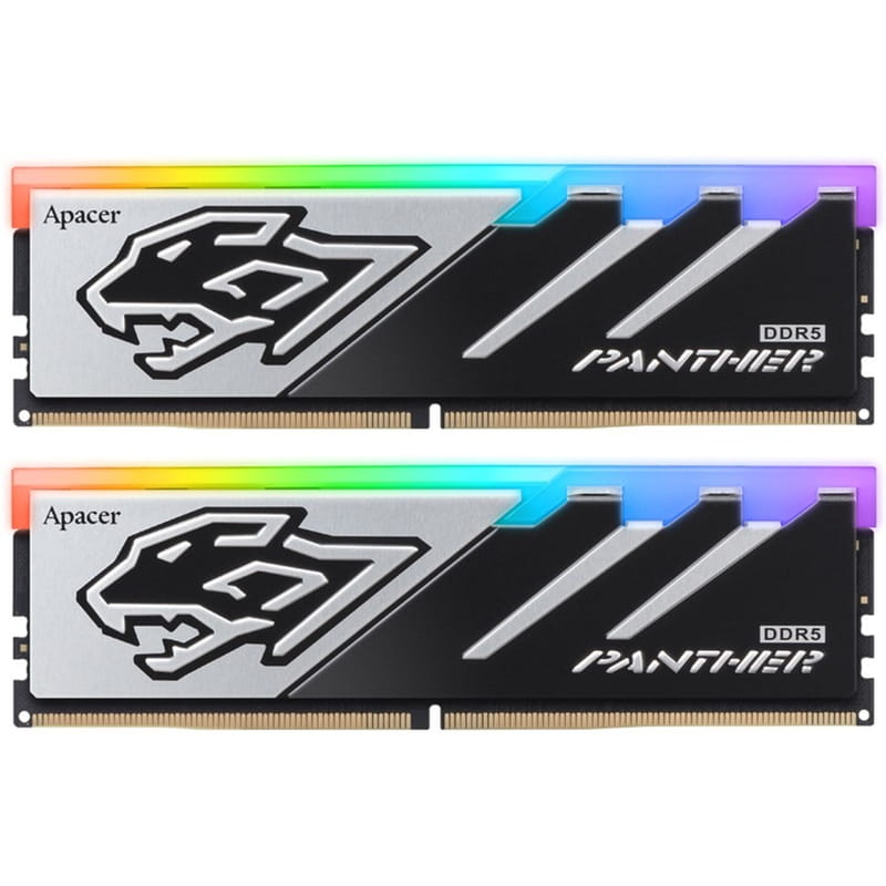 Модуль памяти DDR5 2x16GB/6400 Apacer Panther RGB (AH5U32G64C5529BAA-2)