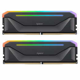 Модуль памяти DDR5 2x16GB/5200 Apacer NOX RGB Black (AH5U32G52C522NBAA-2)