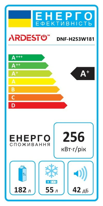 Холодильник Ardesto DNF-H253W181