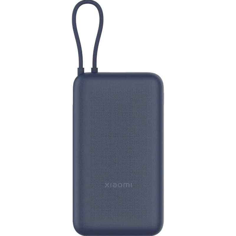 Універсальна мобільна батарея Xiaomi 20000mAh 33W Integrated Cable Blue (BHR8975GL)