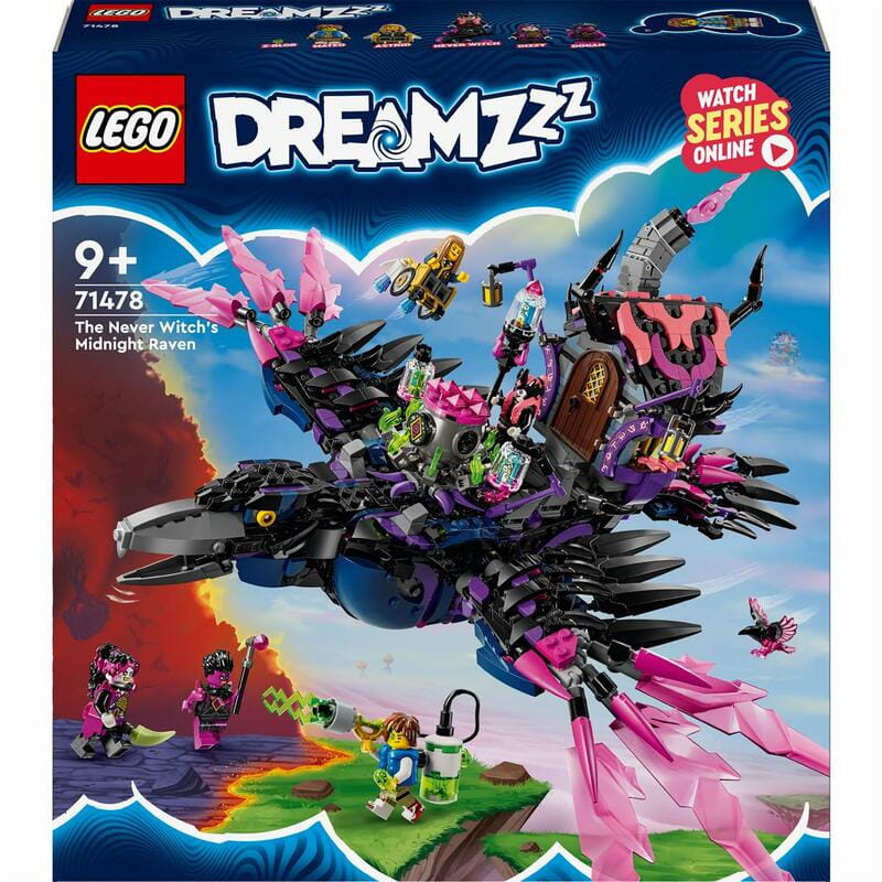 Конструктор LEGO DREAMZzz Опівнічний ворон Невідьми (71478)