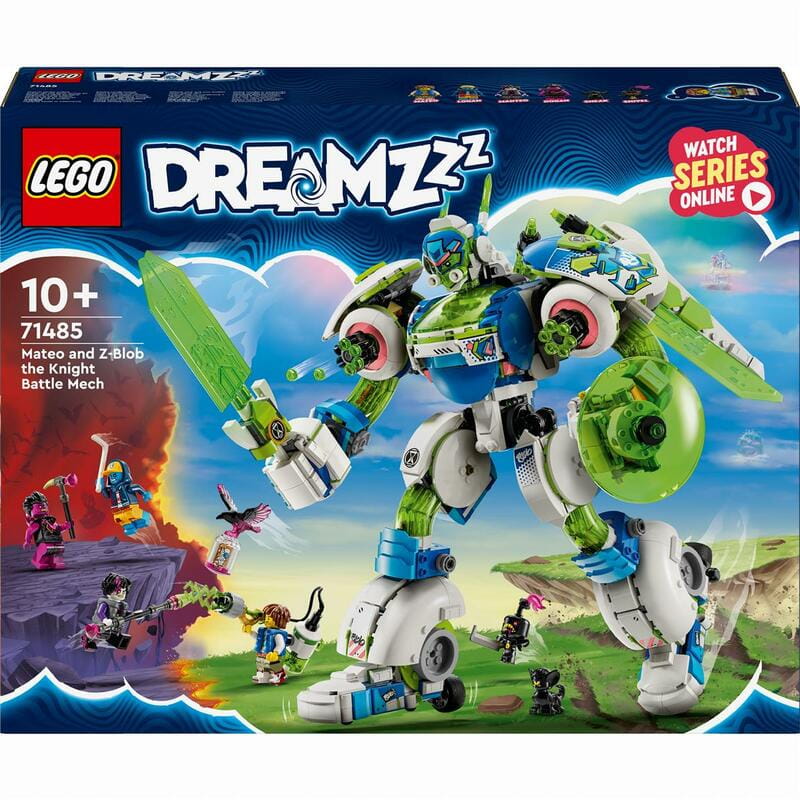 Конструктор LEGO DREAMZzz Матео та лицарський бойовий робот Зет-Блоб (71485)