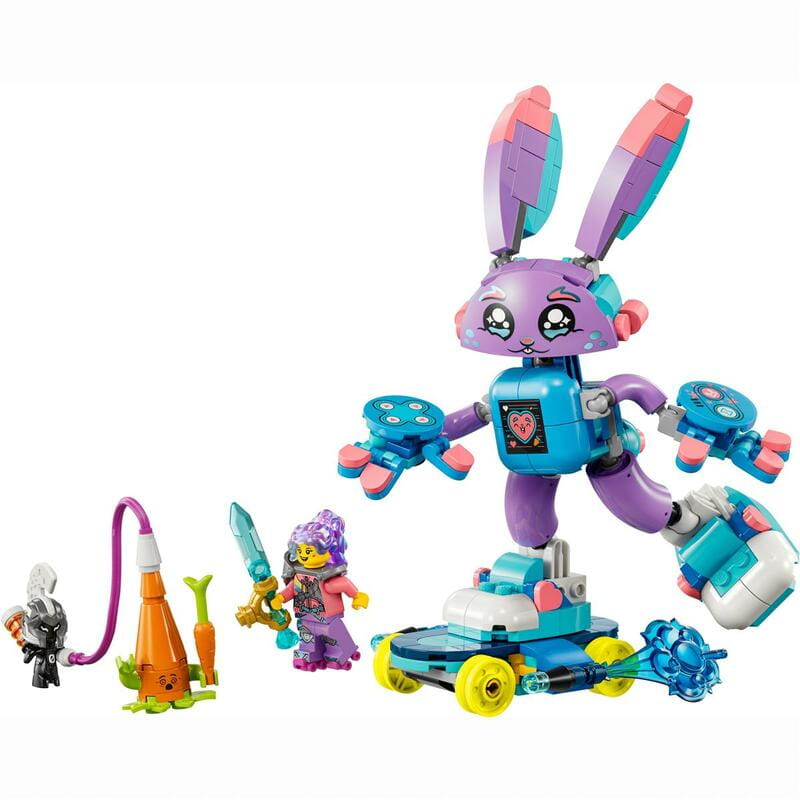 Конструктор LEGO DREAMZzz Иззи и Бунчуро, игровой кролик (71490)