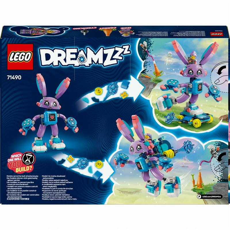 Конструктор LEGO DREAMZzz Иззи и Бунчуро, игровой кролик (71490)
