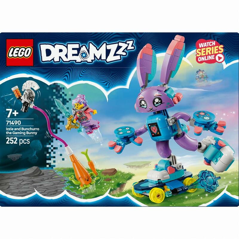 Конструктор LEGO DREAMZzz Иззи и Бунчуро, игровой кролик (71490)