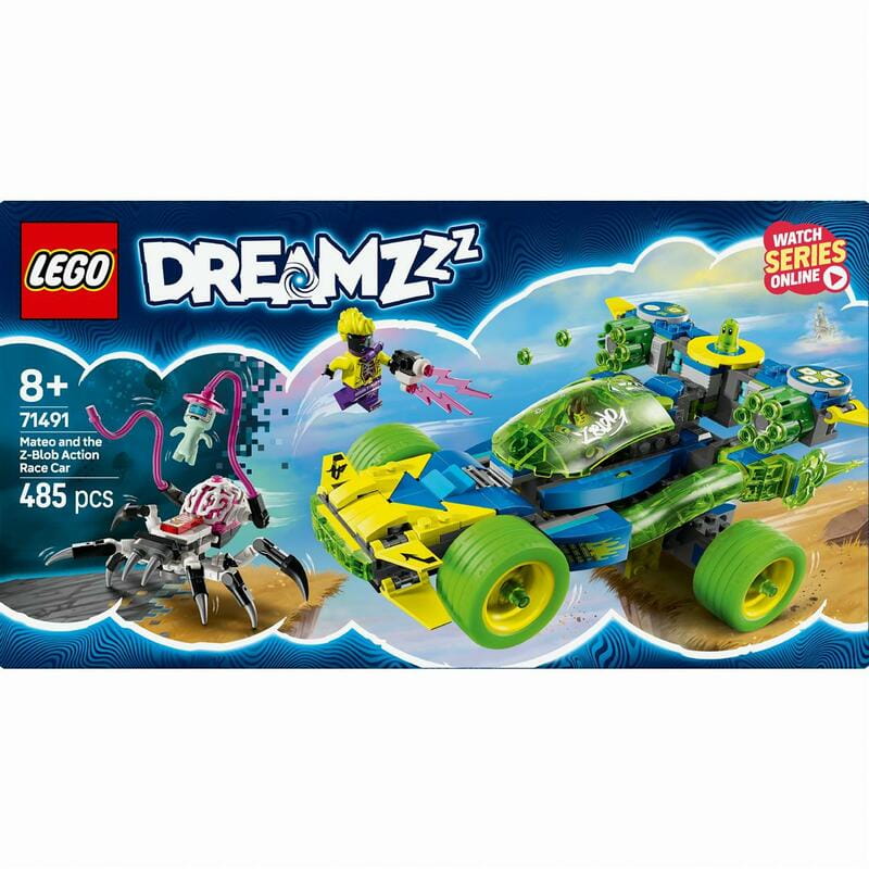 Конструктор LEGO DREAMZzz Матео и автомобиль для гонок Z-Blob (71491)