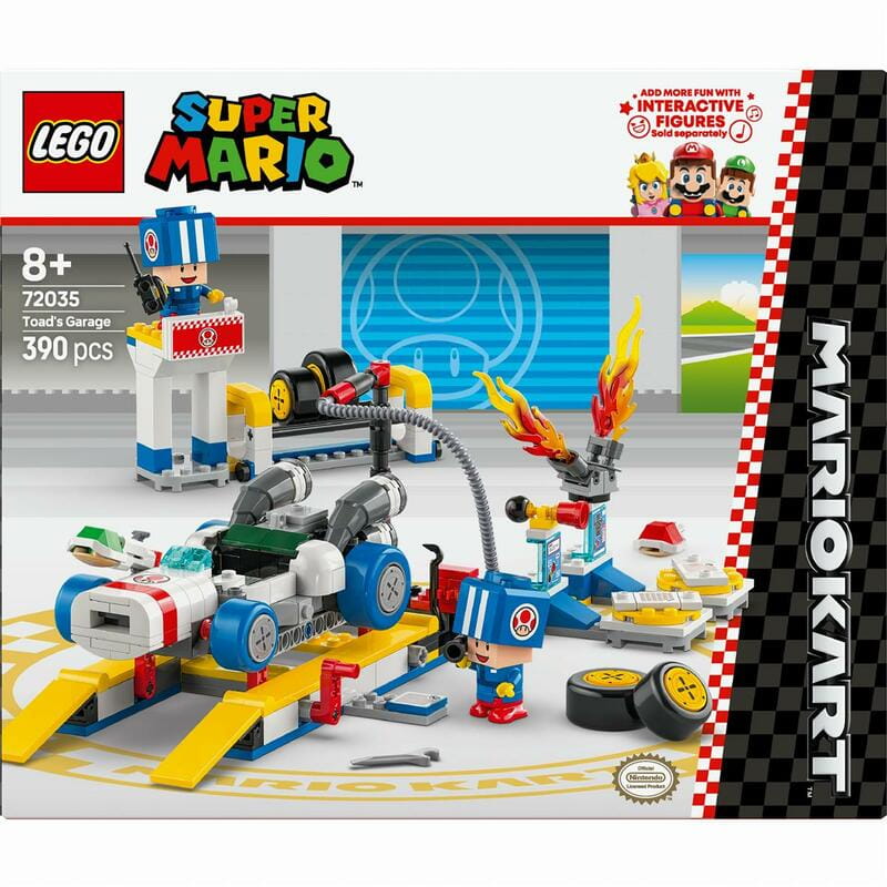 Конструктор LEGO Super Mario: Mario Kart – Toads Garage (72035)