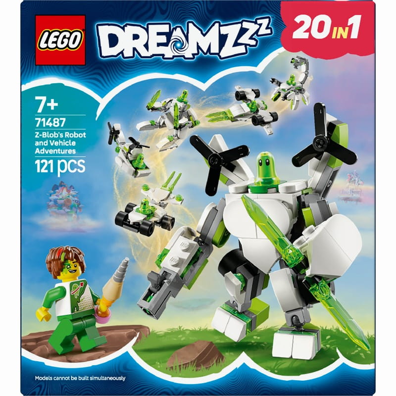 Конструктор LEGO DREAMZzz Робот Z-Blob та гоночні пригоди (71487)