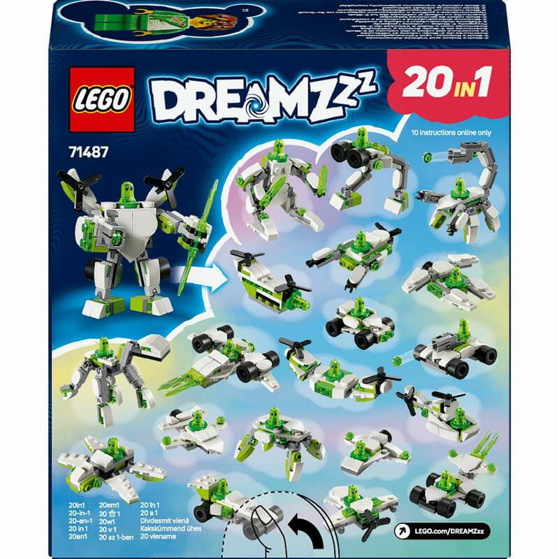 Конструктор LEGO DREAMZzz Робот Z-Blob та гоночні пригоди (71487)