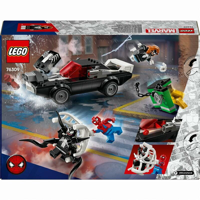 Конструктор LEGO Super Heroes Человек-паук против маслкара Венома (76309)