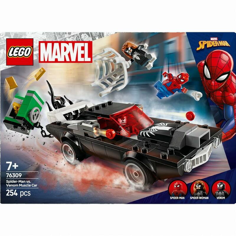 Конструктор LEGO Super Heroes Людина-павук проти маслкара Венома (76309)