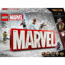 Конструктор LEGO Super Heroes Логотип та мініфігурки Marvel (76313)