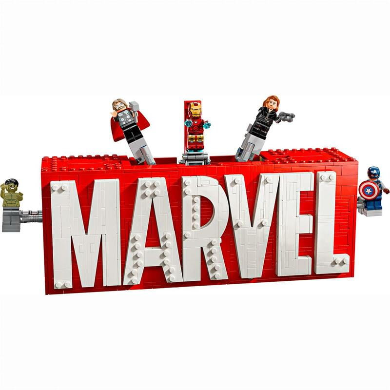 Конструктор LEGO Super Heroes Логотип и минифигурки Marvel (76313)