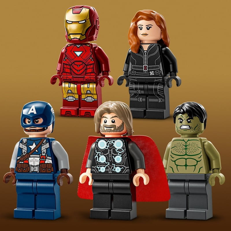 Конструктор LEGO Super Heroes Логотип и минифигурки Marvel (76313)