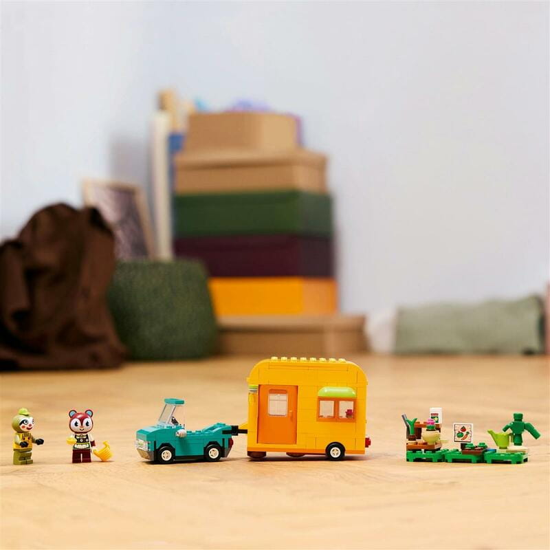 Конструктор LEGO Animal Crossing Садовая лавка и караван, принадлежащие Leif (77054)
