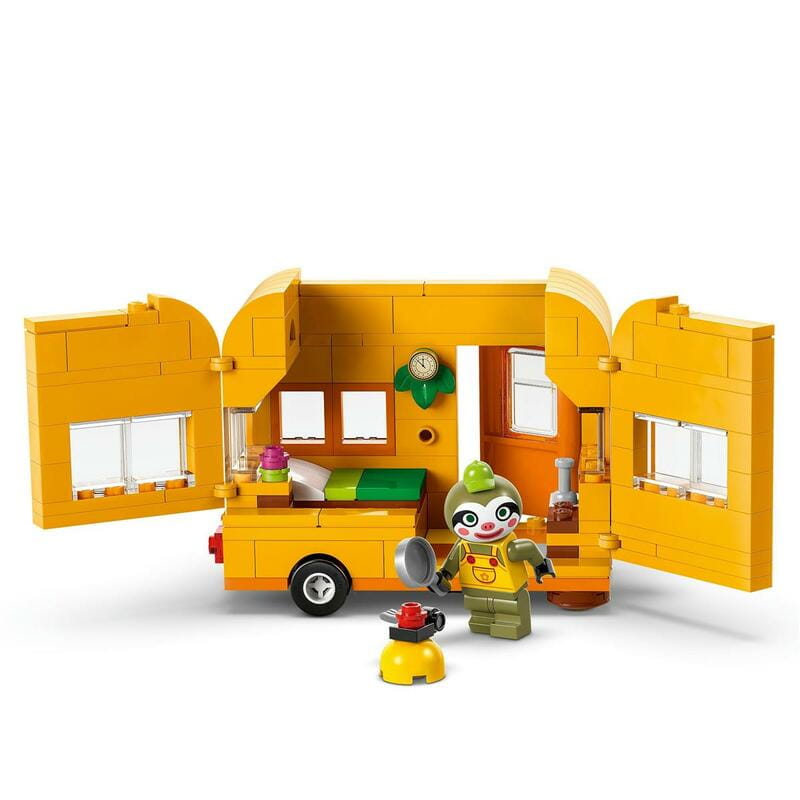 Конструктор LEGO Animal Crossing Садовая лавка и караван, принадлежащие Leif (77054)