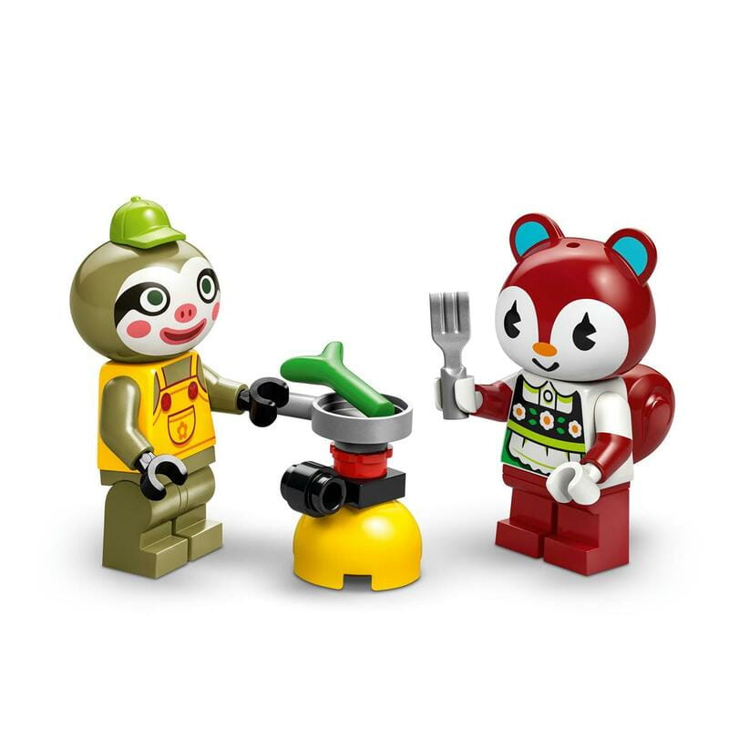 Конструктор LEGO Animal Crossing Садовая лавка и караван, принадлежащие Leif (77054)