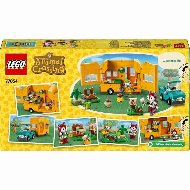 Конструктор LEGO Animal Crossing Садовая лавка и караван, принадлежащие Leif (77054)