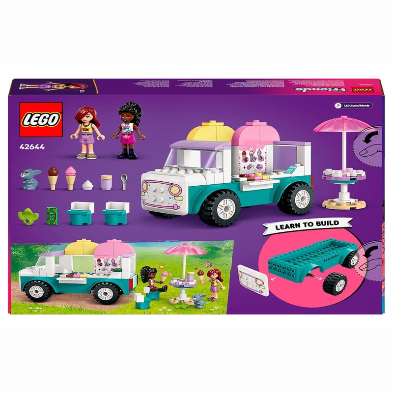 Конструктор LEGO Friends Хартлейк-Сити. Фургон с мороженым (42644)