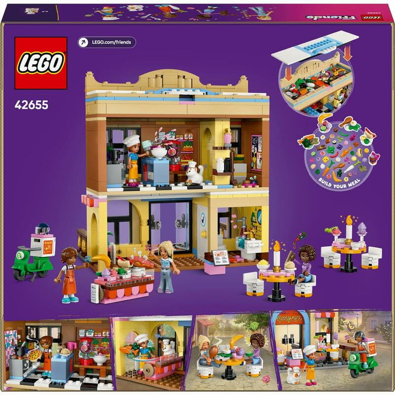 Конструктор LEGO Friends Ресторан и кулинарная школа (42655)