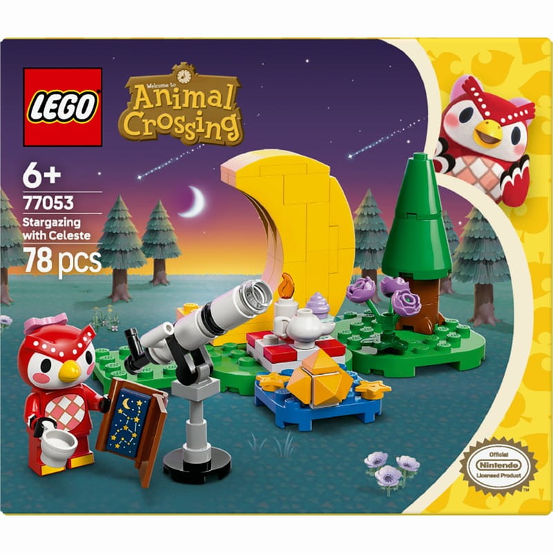 Конструктор LEGO Animal Crossing Спостереження за зірками з Celeste (77053)