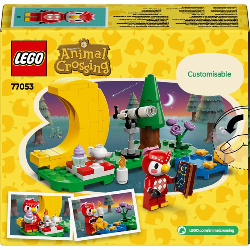 Конструктор LEGO Animal Crossing Спостереження за зірками з Celeste (77053)