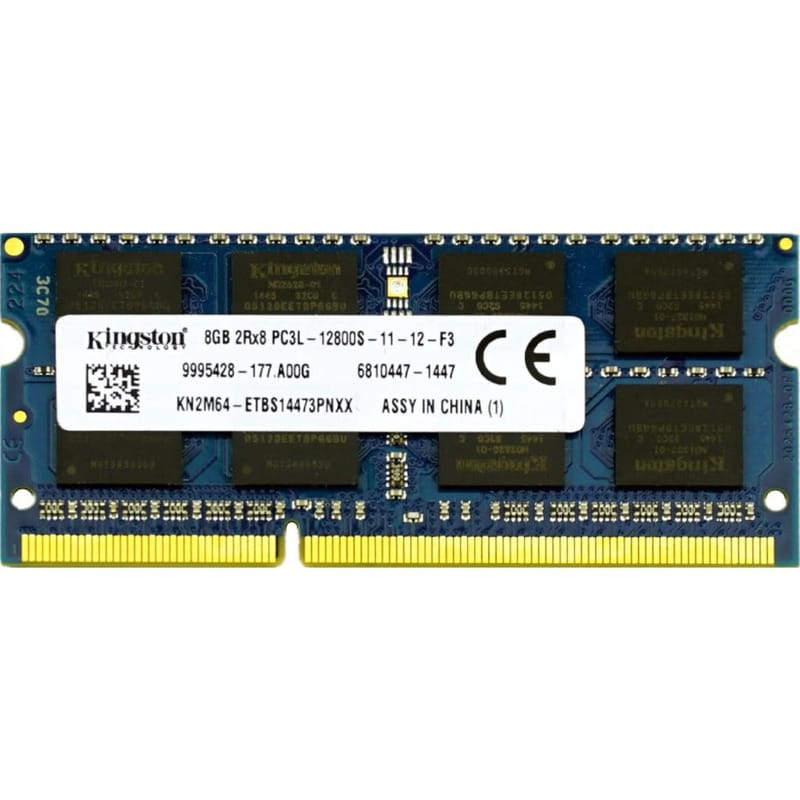 Модуль памяти SO-DIMM 8GB/1600 DDR3L Kingston (KN2M64-ETB)