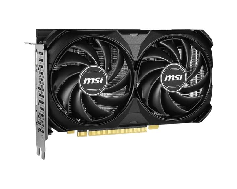 Відеокарта GF RTX 4060 Ti  8GB GDDR6 Ventus 2X Black E1 MSI (GeForce RTX 4060 Ti 8G VENTUS 2X BLACK E1)