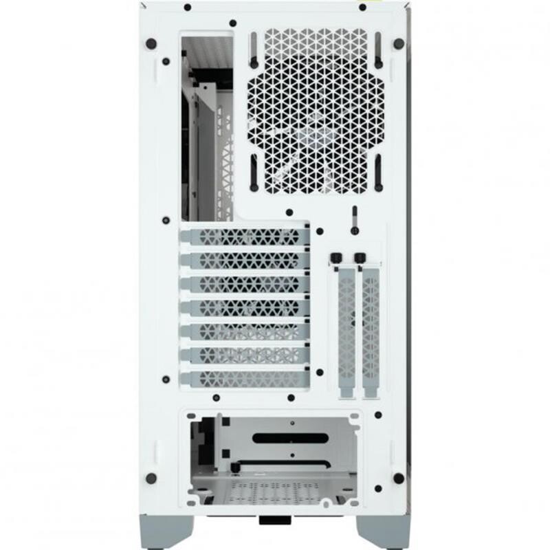 Корпус Corsair 4000D Airflow Tempered Glass White (CC-9011201-WW) без БП