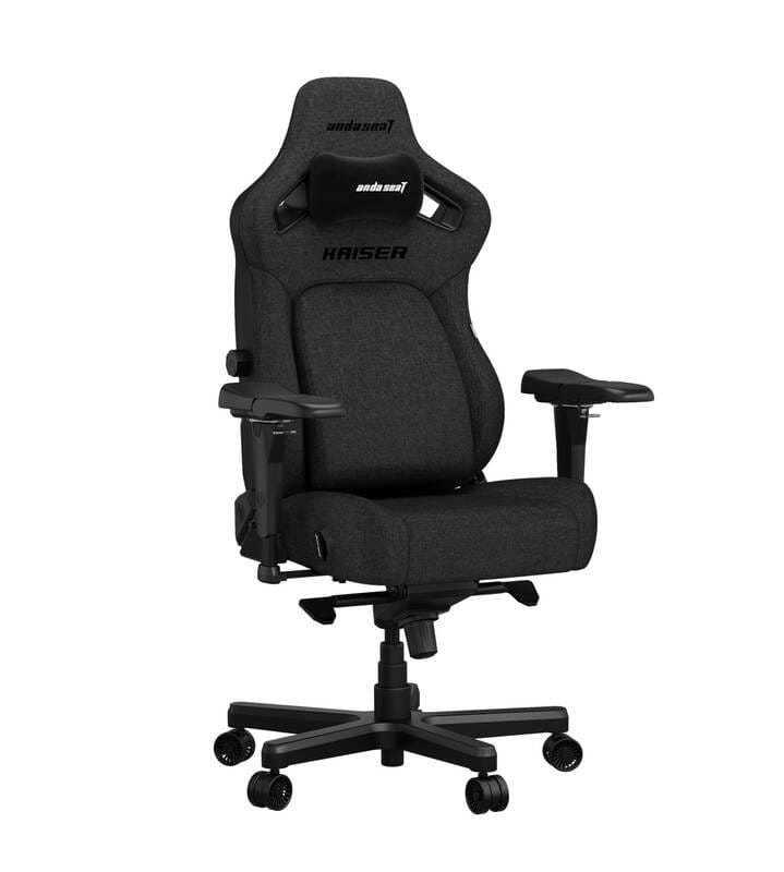 Крісло для геймерів Anda Seat Kaiser 4 Size XL Fabric Dark Grey (AD12YDDC-XLL-20-GB-CF)