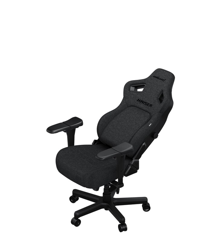 Кресло для геймеров Anda Seat Kaiser 4 Size XL Fabric Dark Grey (AD12YDDC-XLL-20-GB-CF)