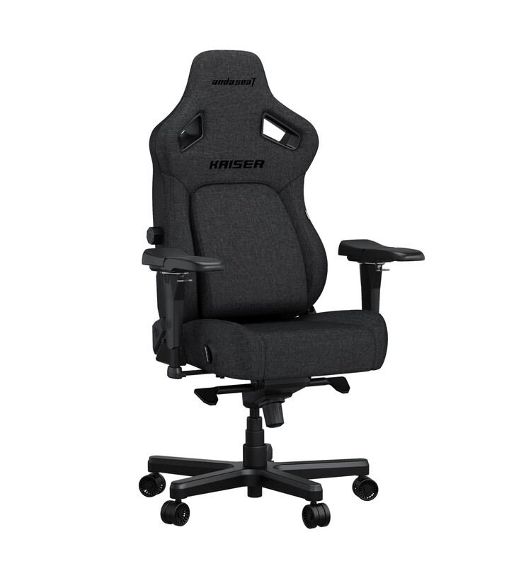 Кресло для геймеров Anda Seat Kaiser 4 Size XL Fabric Dark Grey (AD12YDDC-XLL-20-GB-CF)