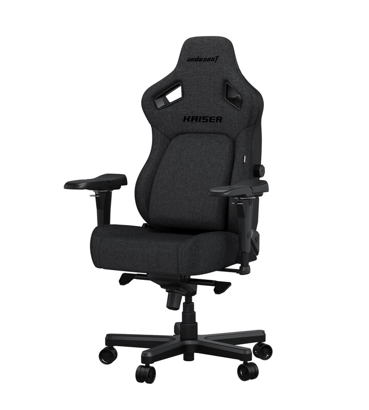 Кресло для геймеров Anda Seat Kaiser 4 Size XL Fabric Dark Grey (AD12YDDC-XLL-20-GB-CF)